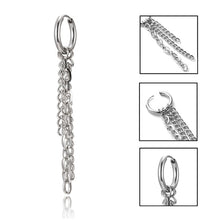 Load image into Gallery viewer, Pendientes Mujer Moda 2018 Korean Fashion Jewelry Geometric Long Tassel Stud Earrings For Women Brincos Kpop Earrings Men