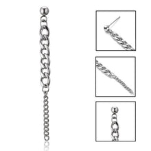 Load image into Gallery viewer, Pendientes Mujer Moda 2018 Korean Fashion Jewelry Geometric Long Tassel Stud Earrings For Women Brincos Kpop Earrings Men